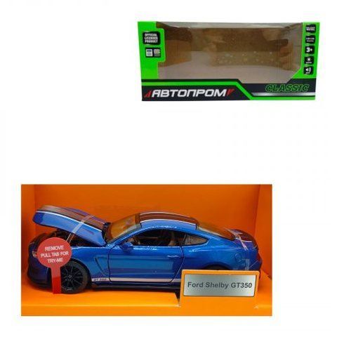 Машина металева 1:32 Ford Shelby GT350 141821 фото