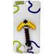 Брелок (3D друк) Minecraft Pickaxe Tool / Кайло Keychain, Золотий 304029 фото 1