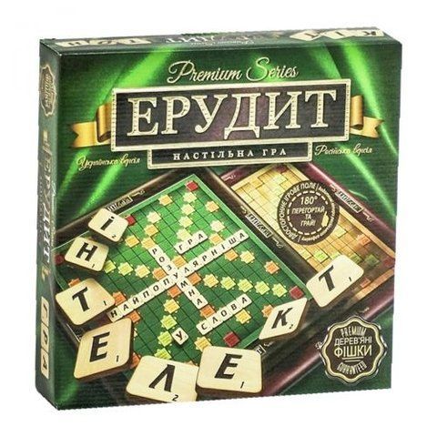 Настільна гра "Ерудит" PREMIUM SERIES (укр) 32236 фото