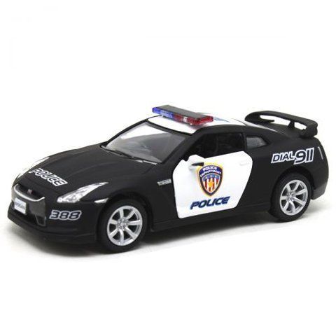 Поліцейська машинка Kinsmart "Nissan GT-R R35" 175801 фото