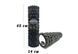 Масажний ролик EasyFit Grid Roller 45 см v.2.1 Чорний 297666 фото 1