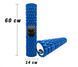 Масажний ролер EasyFit Grid Roller 60 см v.3.1 синій 297526 фото 1