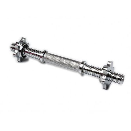 Гантельний гриф EasyFit 35 см, &Oslash; 25 мм хромований 305011 фото