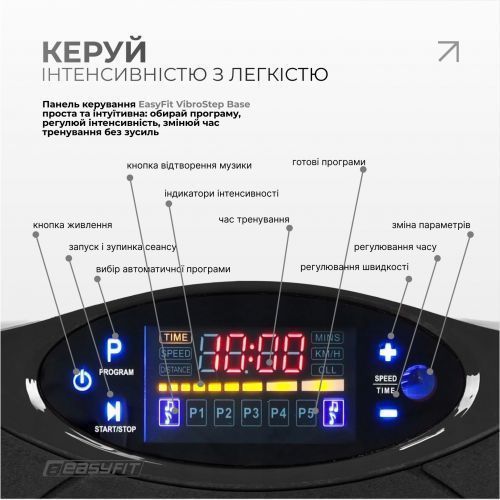 Віброплатформа EasyFit VibroStep Base 297471 фото