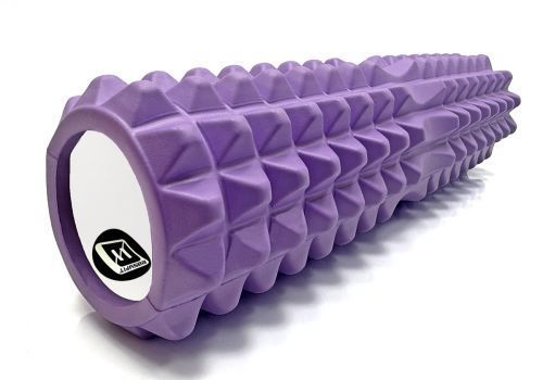 Масажний ролик EasyFit Grid Roller 45 см v.2.2 Фіолетовий 297671 фото