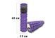Масажний ролик EasyFit Grid Roller 45 см v.2.2 Фіолетовий 297671 фото 1