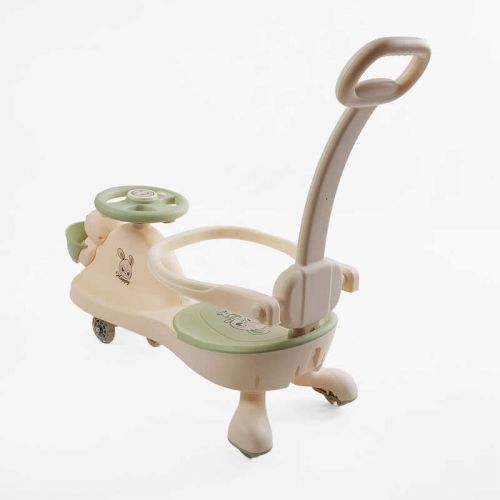 Каталка-толокар JOY LD-396-58 (1) колеса PU зі світлом, музика та світло, захисний бампер, батьківська ручка, в коробці 269286 фото