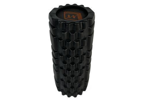 Масажний ролик EasyFit Solid Roller v.1.1s 33 см чорний 297613 фото