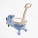Каталка-толокар JOY LD-834-55 (1) колеса PU зі світлом, музика та світло, захисний бампер, батьківська ручка, в коробці 269289 фото 3