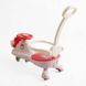 Каталка-толокар JOY SJ-774-48 (6) колеса PU зі світлом, музика та світло, захисний бампер, батьківська ручка, в коробці 269291 фото 3