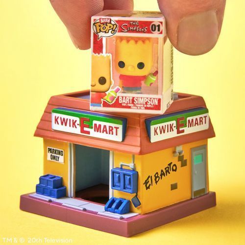 Набір фігурок Bitty Pop! Town - Барт Сімпсон і Квікі-Март 298204 фото