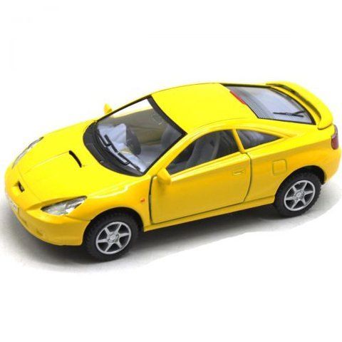 Машинка Kinsmart "Toyota Celica" жовта 176006 фото