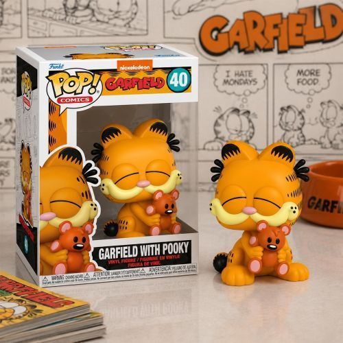 Ігрова фігурка Funko POP! серії Гарфілд - Гарфілд з Пукі 297238 фото