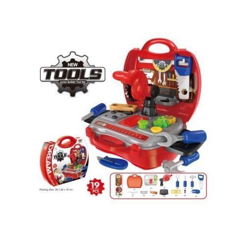 Набір інструментів у валізі "Junior Builder Tool Set" (19 дет) 251771 фото