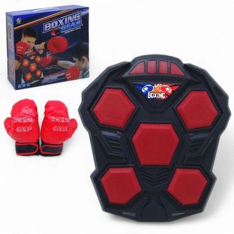 Боксерський набір "Boxing Gear", електронний, рукавички 252554 фото