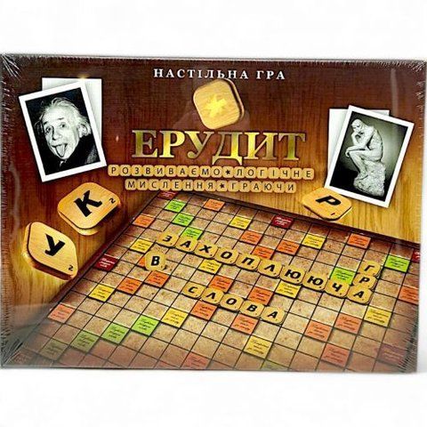 Настільна гра "Ерудит", укр 11529 фото