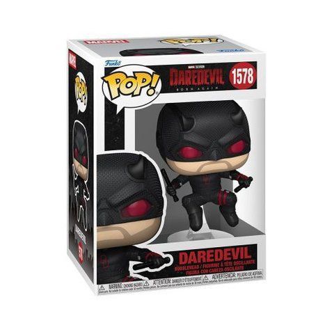 Ігрова фігурка Funko POP! серії Шибайголова: Народжений наново - Шибайголова (чорний костюм) 300476 фото